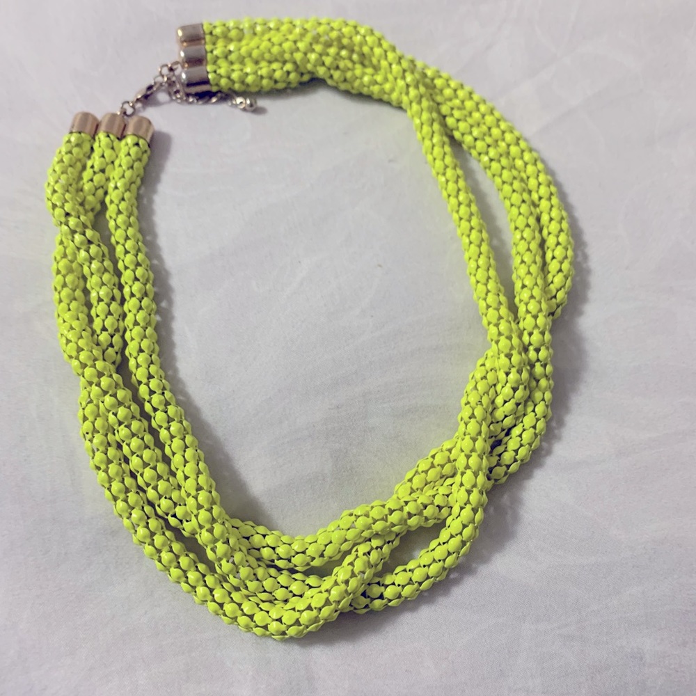 Neon Necklace - gold clasp